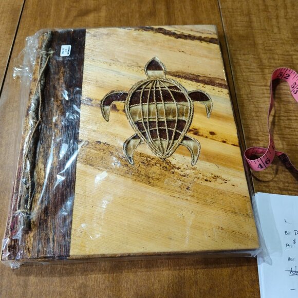 Source Unknown Other - Artist Book Blank Page Turtle Motif